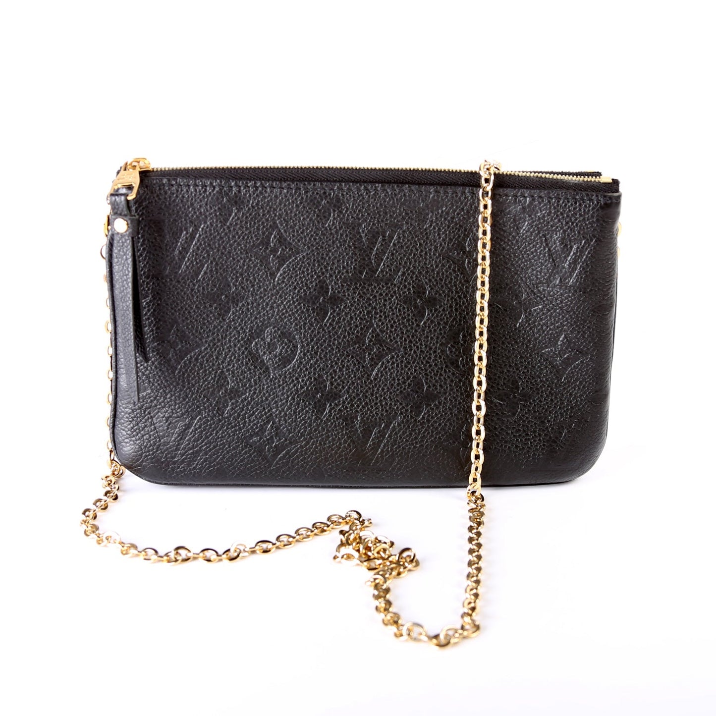 Louis Vuitton Double Zip Pochette Empreinte