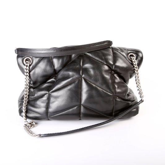 Saint Laurent Puffer Quilted Medium Lambskin 577475 Bag