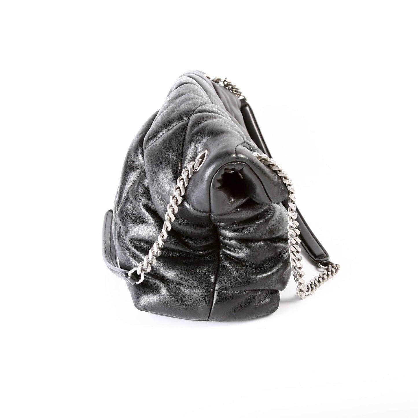 Saint Laurent Puffer Quilted Medium Lambskin 577475 Bag