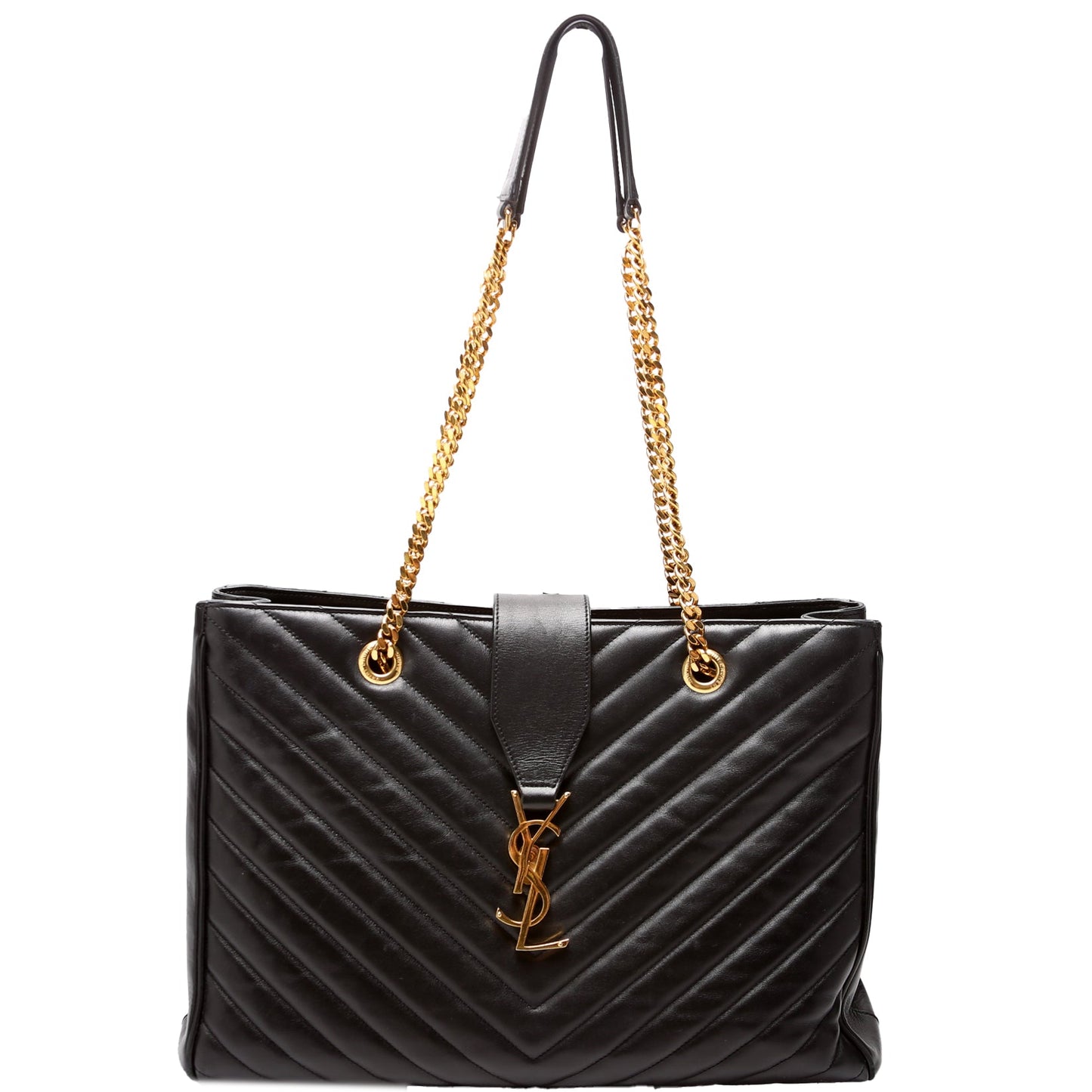 Saint Laurent Cassandre Lambskin Shopping Tote 342022 Bag