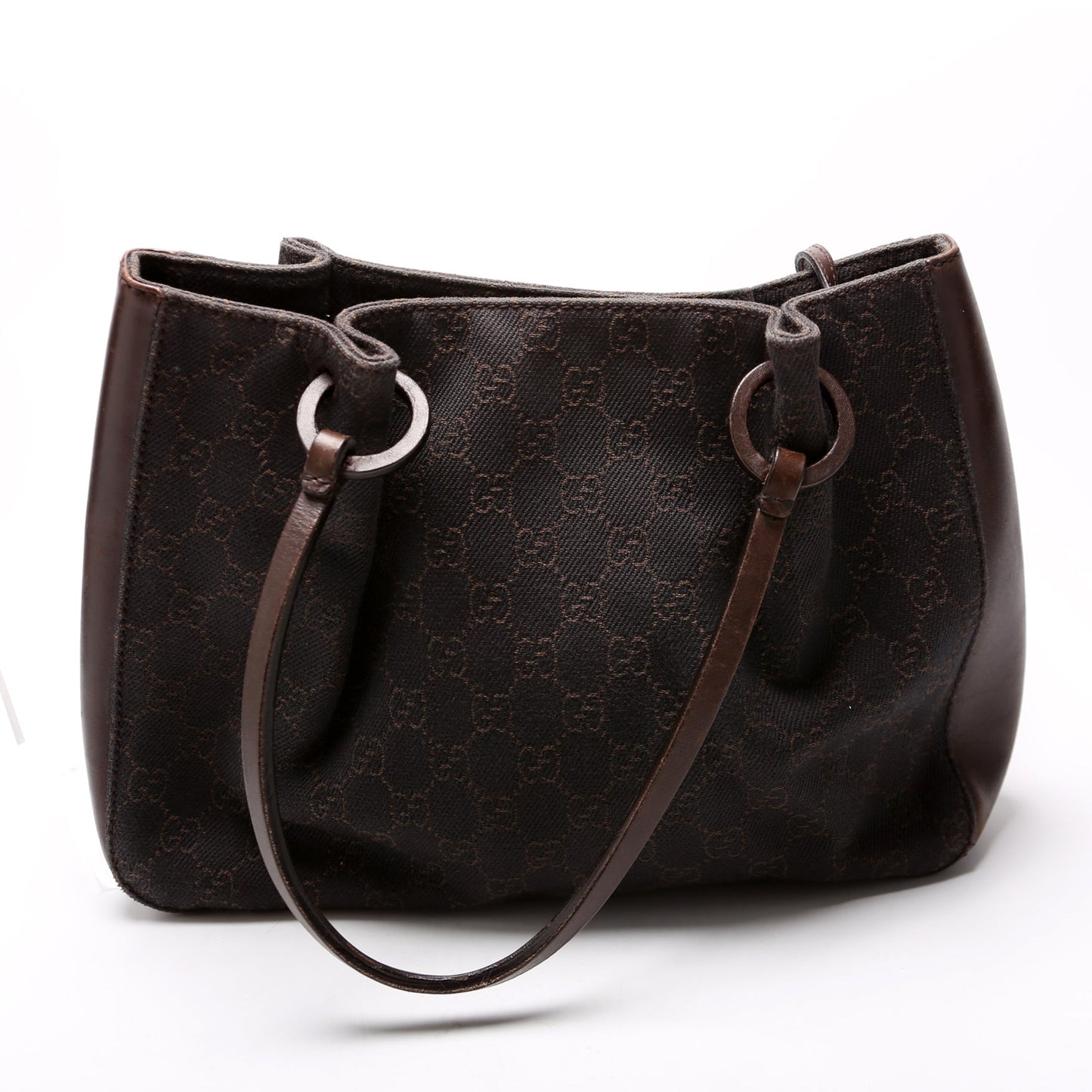 Gucci GG Canvas Small Tote Vintage 101919 Bag