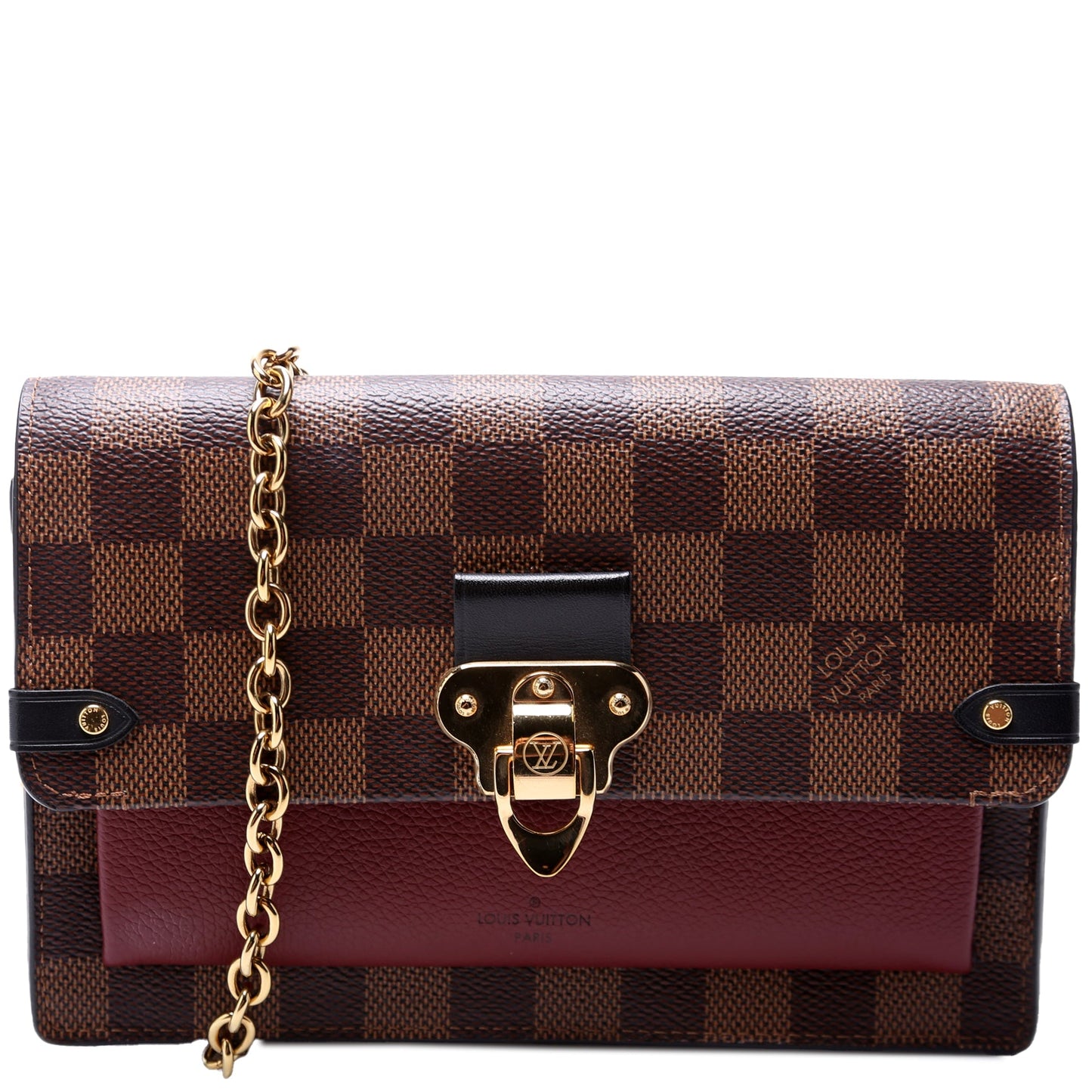 Louis Vuitton Vavin Chain Wallet Damier Ebene