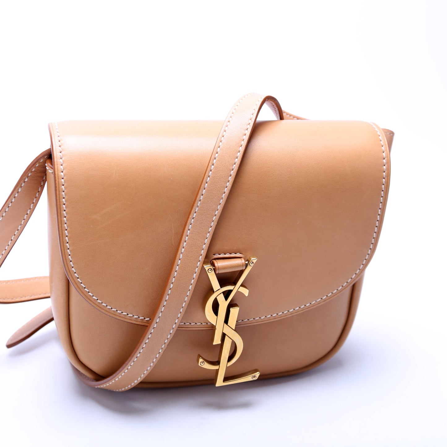 Saint Laurent Kaia Small Satchel Smooth Leather Bag