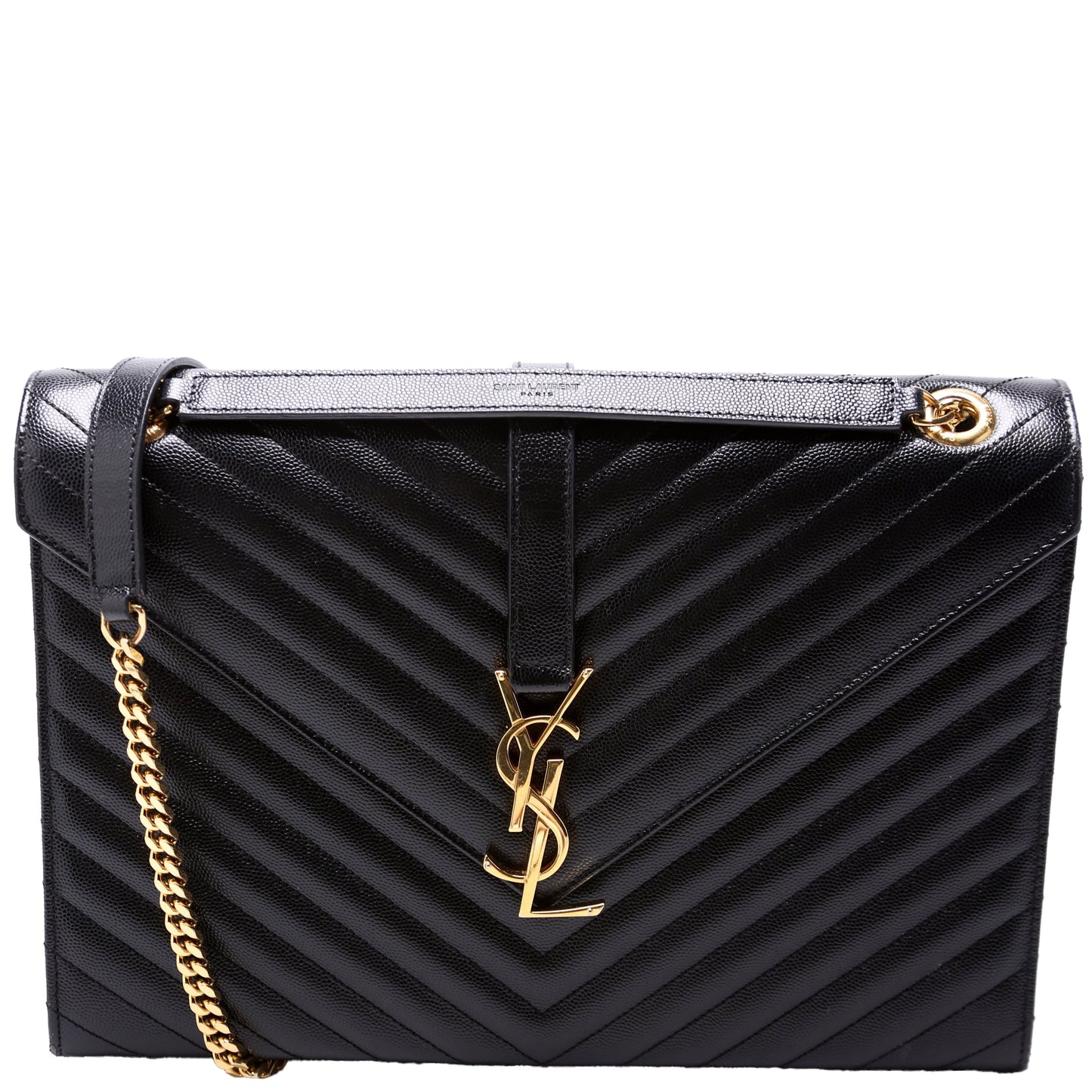 Saint Laurent Envelope Large Chevron 34203/600166/354118 Bag