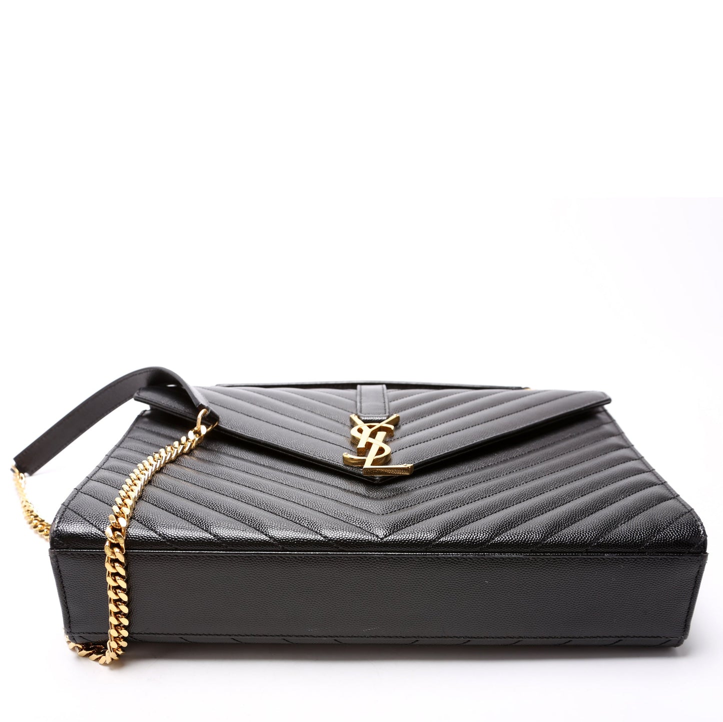 Saint Laurent Envelope Large Chevron 34203/600166/354118 Bag