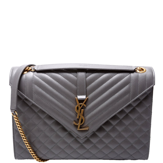 Saint Laurent Envelope Large Triquilt 342023/600166/487198 Bag