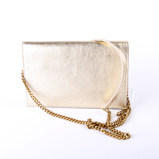 Saint Laurent 402031 Cassandra Chain Wallet Bag