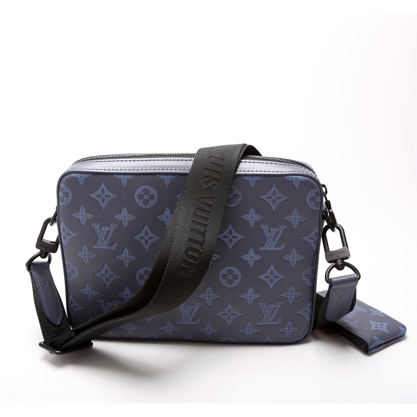 Louis Vuitton Due Messenger Monogram Shadow Leather