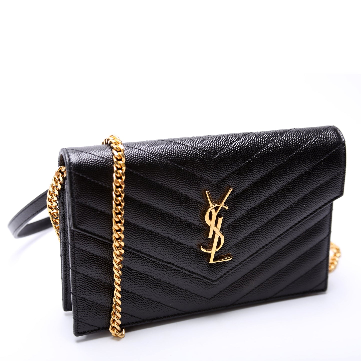 Saint Laurent Envelope Chain Wallet Bag