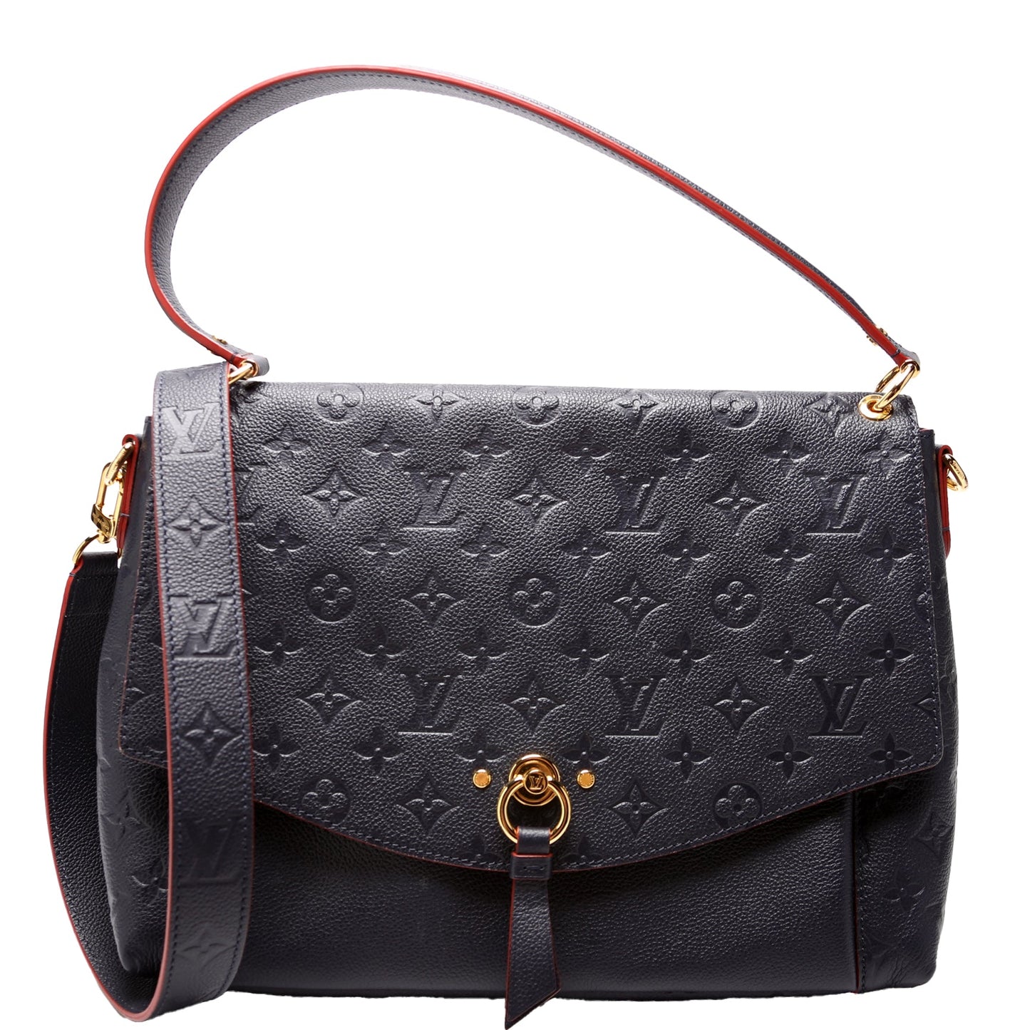 Louis Vuitton Blanche MM Empreinte Navy Blue