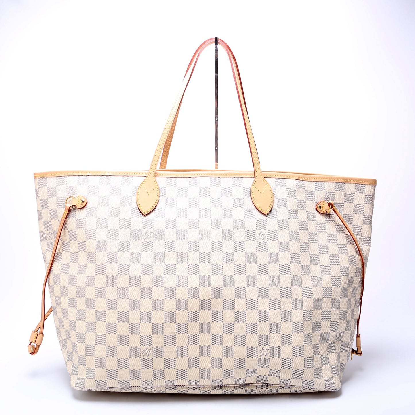 Louis Vuitton Neverfull W/Wallet GM Damier Azur