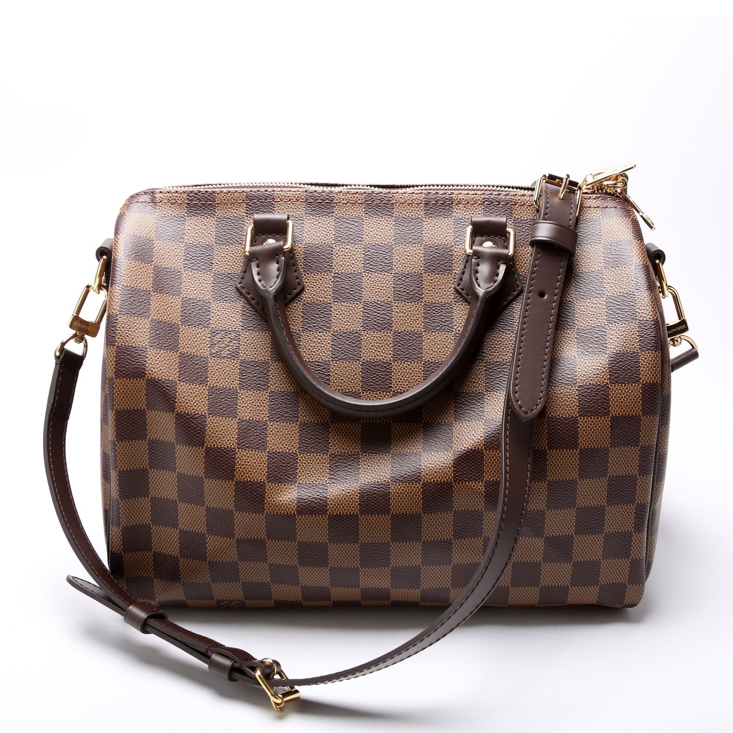Louis Vuitton Speedy 30 Bandouliere Damier Ebene