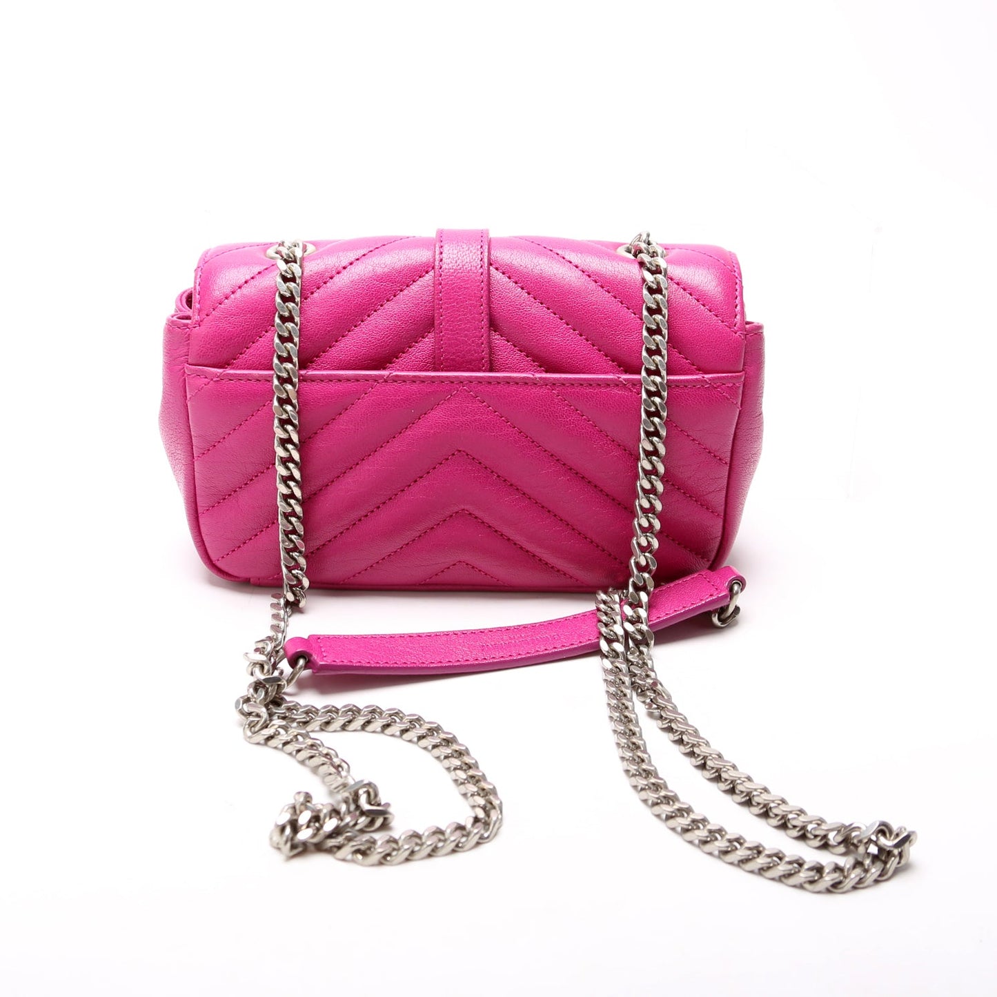 Saint Laurent Classic Baby Monogram 399289 Pink Bag