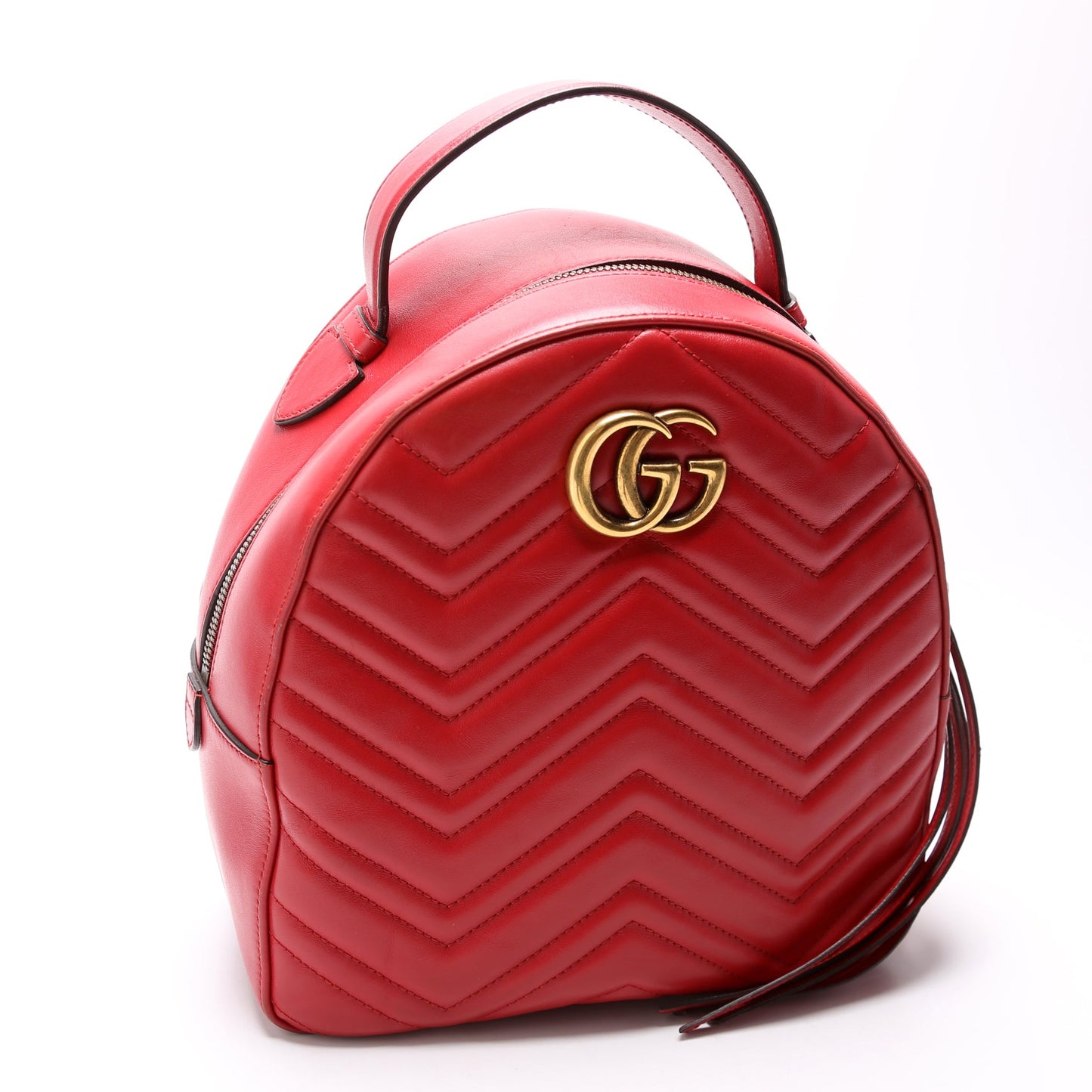 Gucci 476671 Marmont Backpack Red Bag