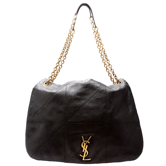 Saint Laurent Jamie 4.3 Large Quilted Lambskin 742431 Black Bag