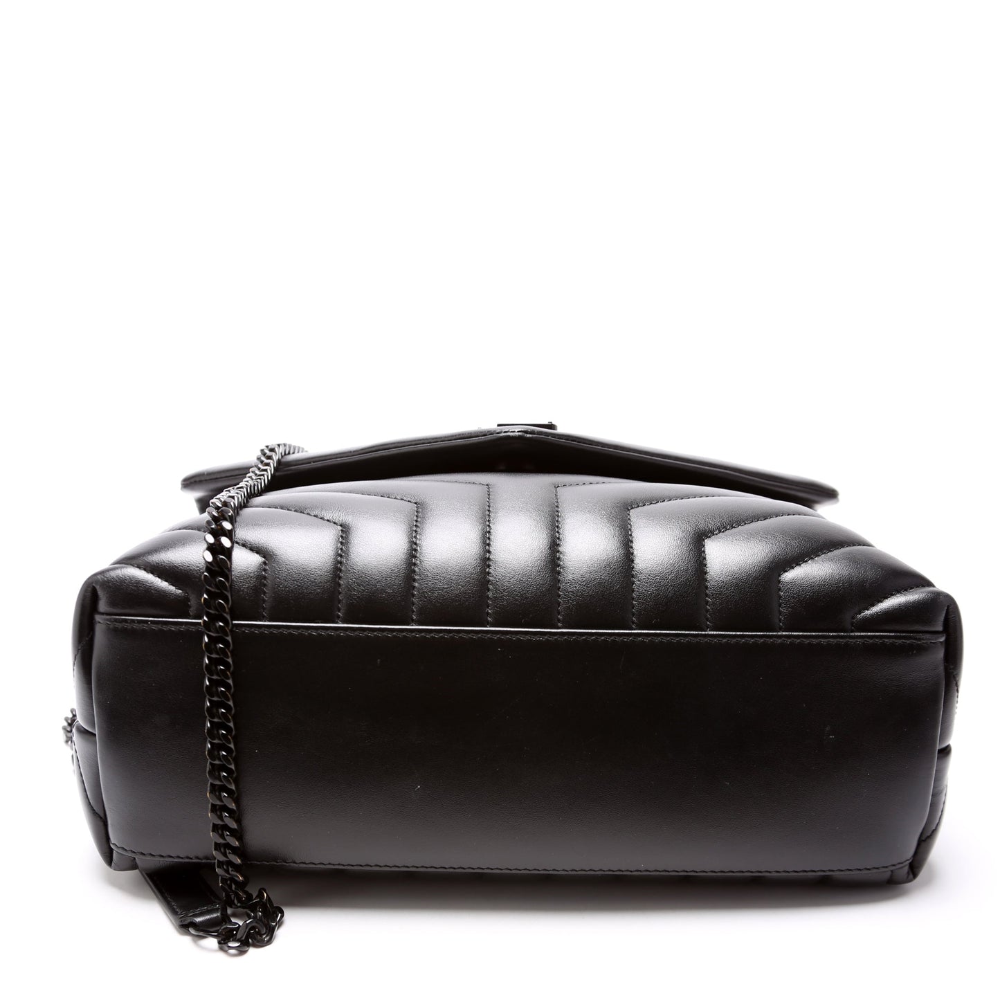 Saint Laurent Loulou Medium Quilted 574946 Black Bag