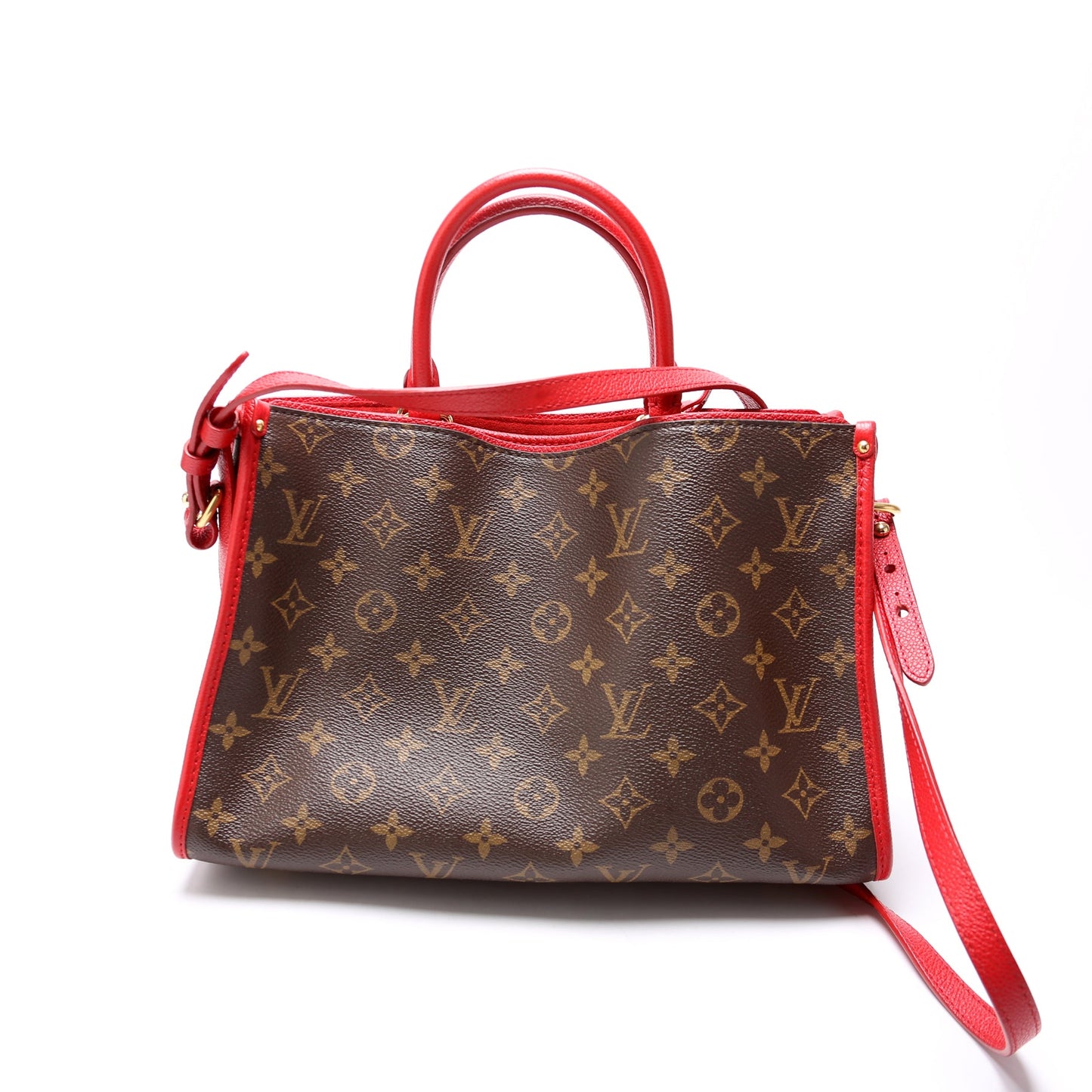 Louis Vuitton Popincourt PM NM Monogram Red