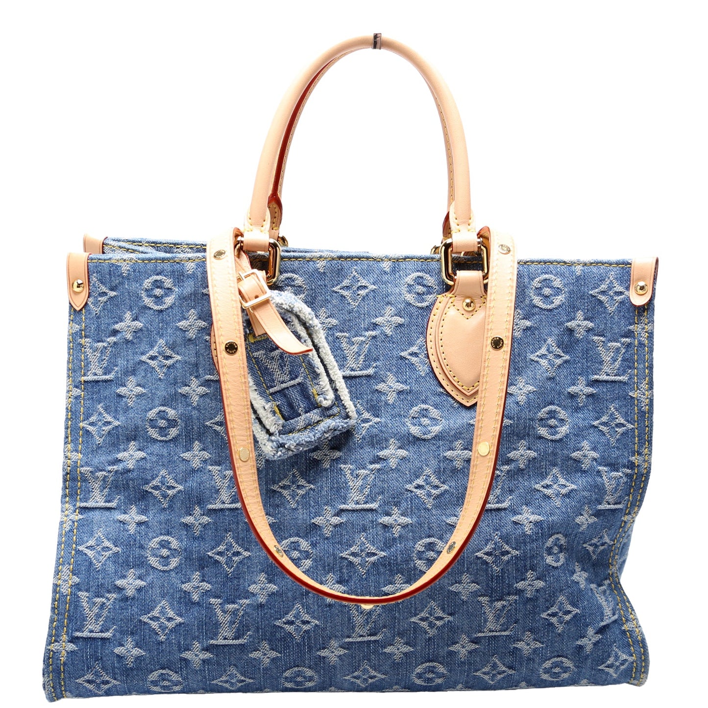 Louis Vuitton ONTEHGO MM Denim Monogram