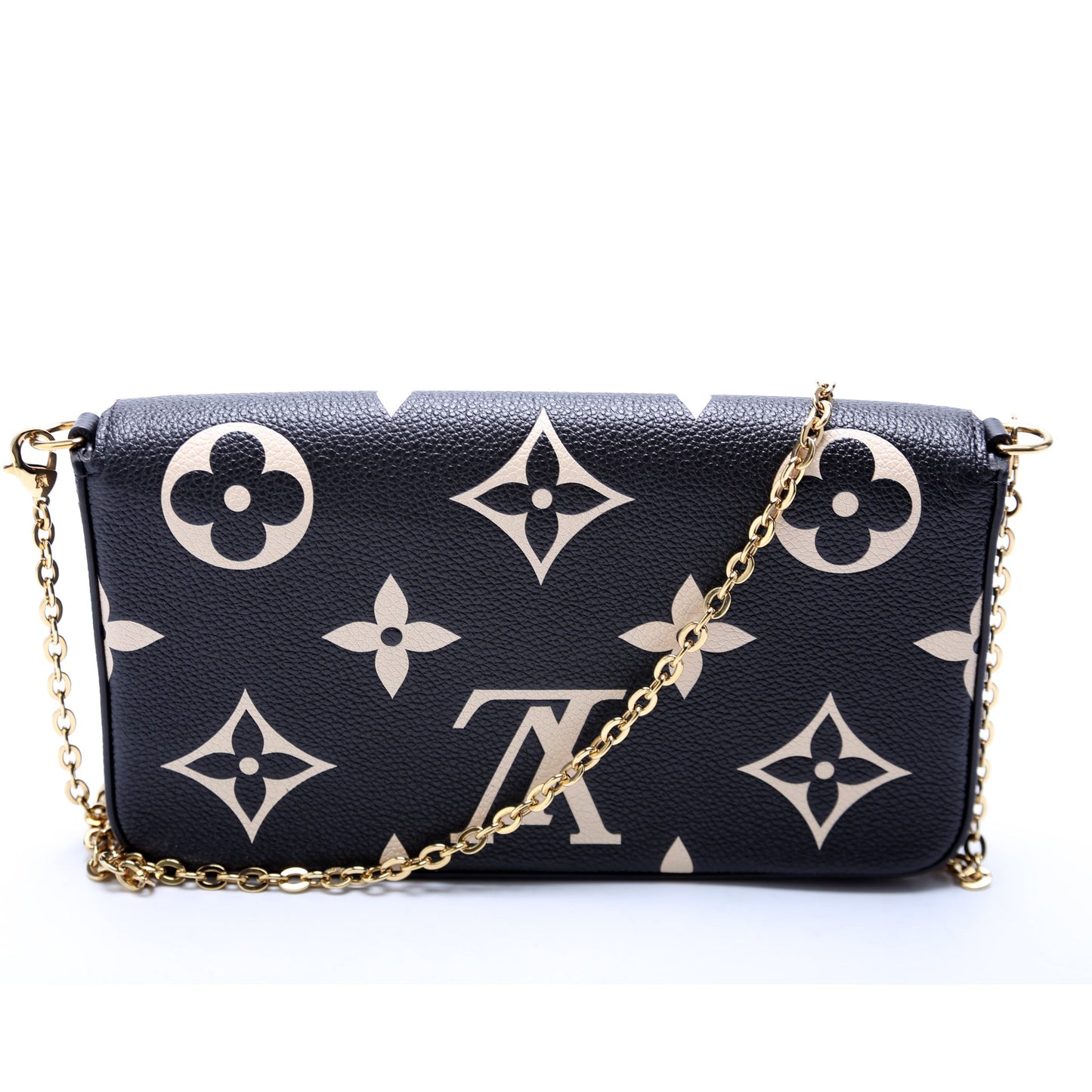 Louis Vuitton Pochette Felicie Crafty Bicolor Empreinte Black/Cream