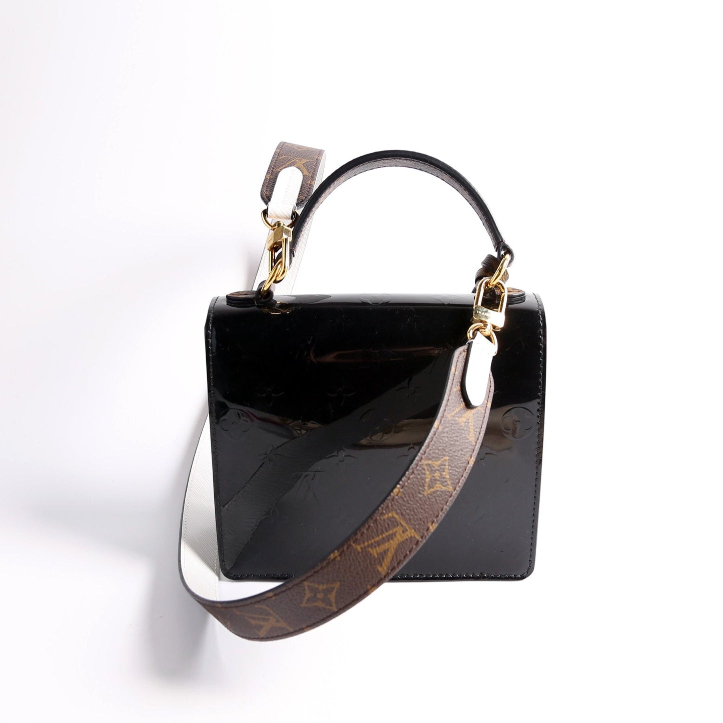 Louis Vuitton Spring Street Vernis Black/White