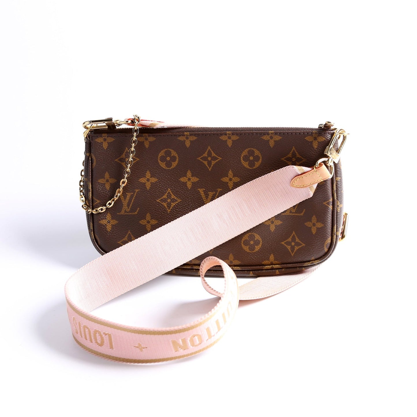 Louis Vuitton Multi Pochette Monogram Pink