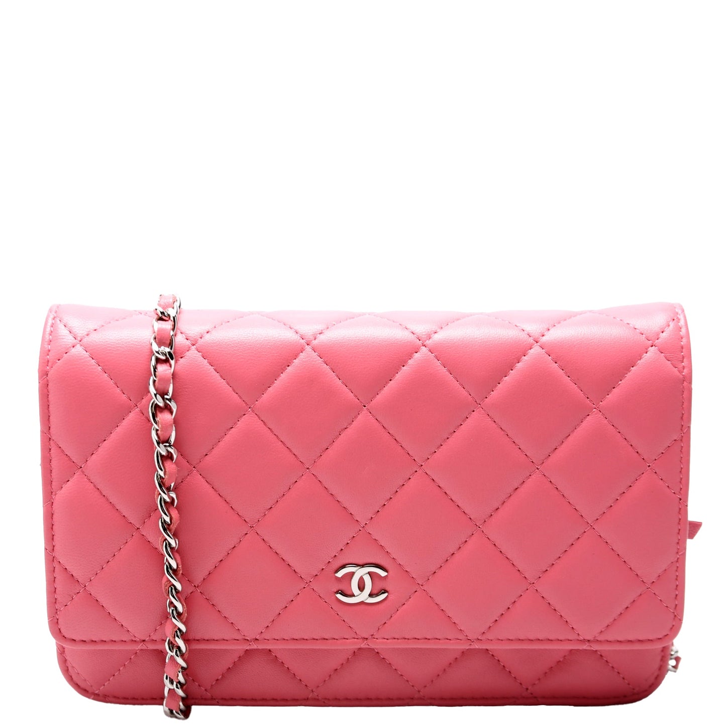 Chanel WOC Classic Quilted Lambskin Pink Bag