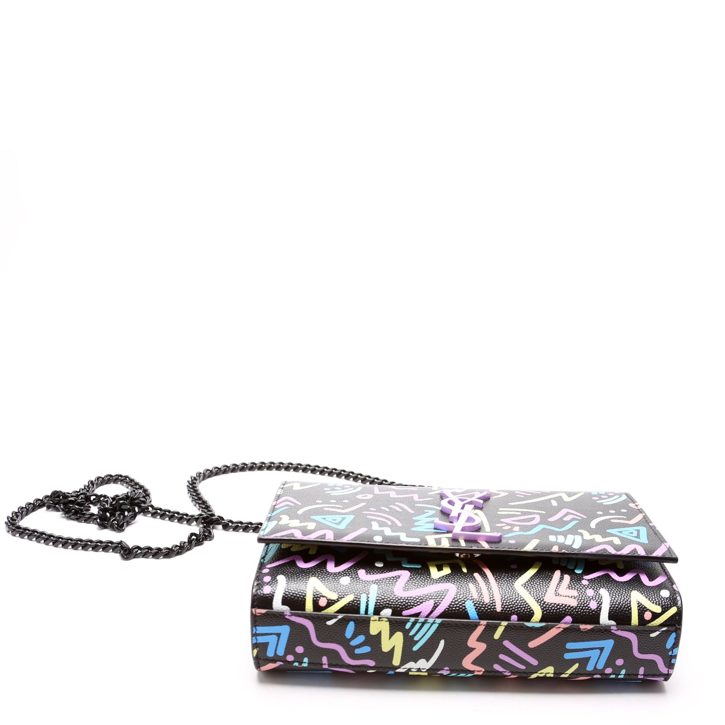 Saint Laurent Kate Satchel Grain Small Multi 345121 469390 Bag
