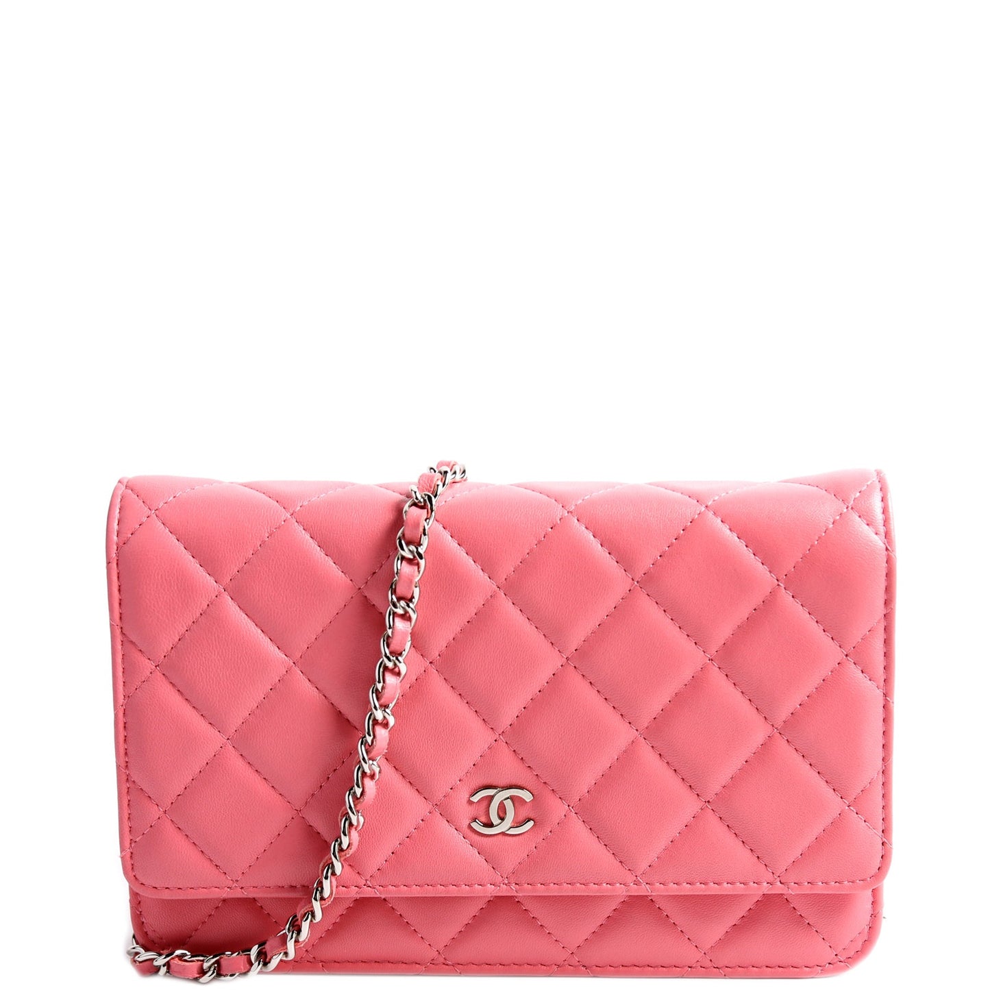 Chanel WOC Classic Quilted Lambskin Pink Bag