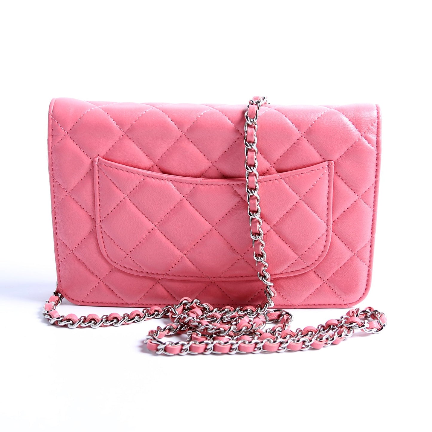 Chanel WOC Classic Quilted Lambskin Pink Bag