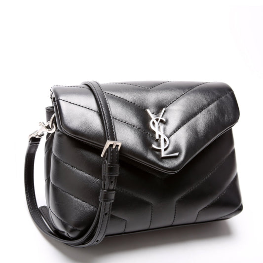 Saint Laurent LouLou Satchel Toy Crossbody 678401 Black Bag
