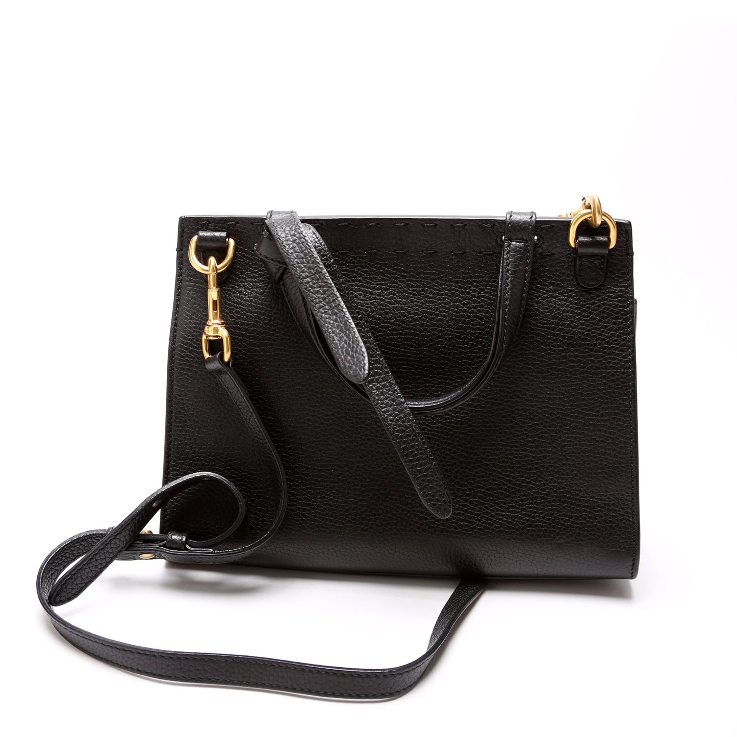 Gucci 442622 Mini Marmont Top Handle Black Bag