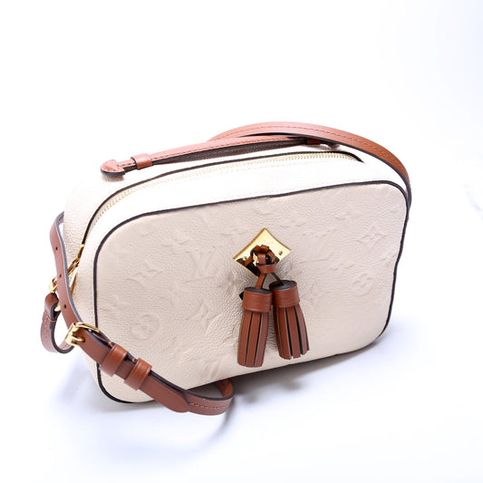 Louis Vuitton Saintonge Empreinte Cream