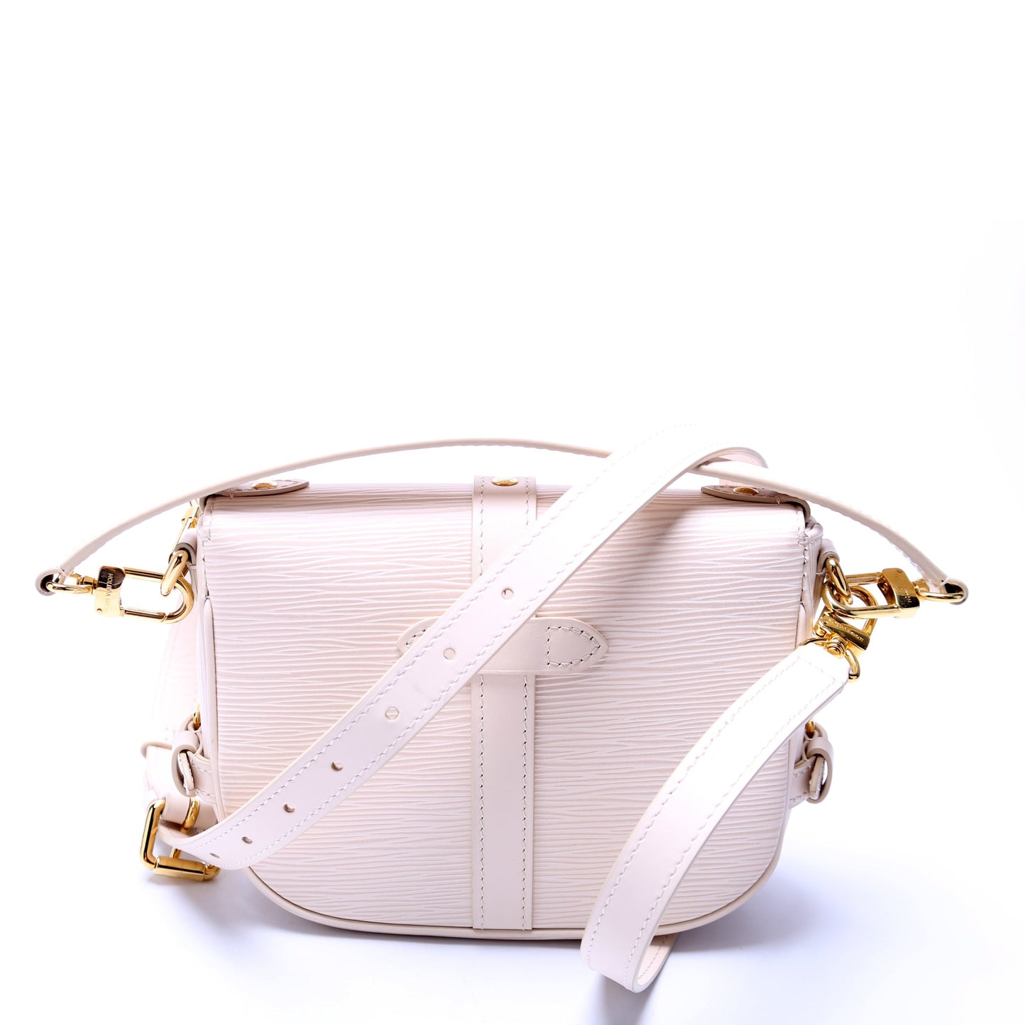 Louis Vuitton Saumur BB Softer Epi White