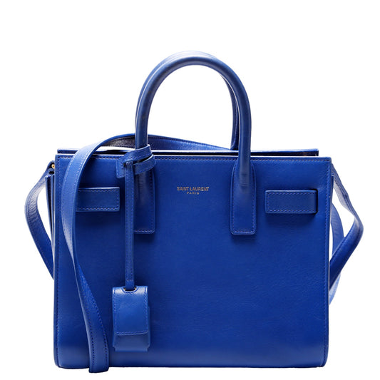 Saint Laurent Sac De Jour Nano 392035 Blue Bag