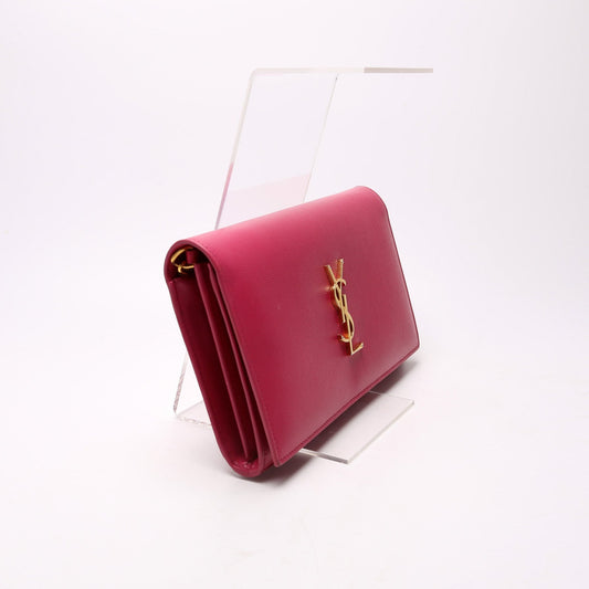 Saint Laurent Kate Chain Wallet Pink Bag