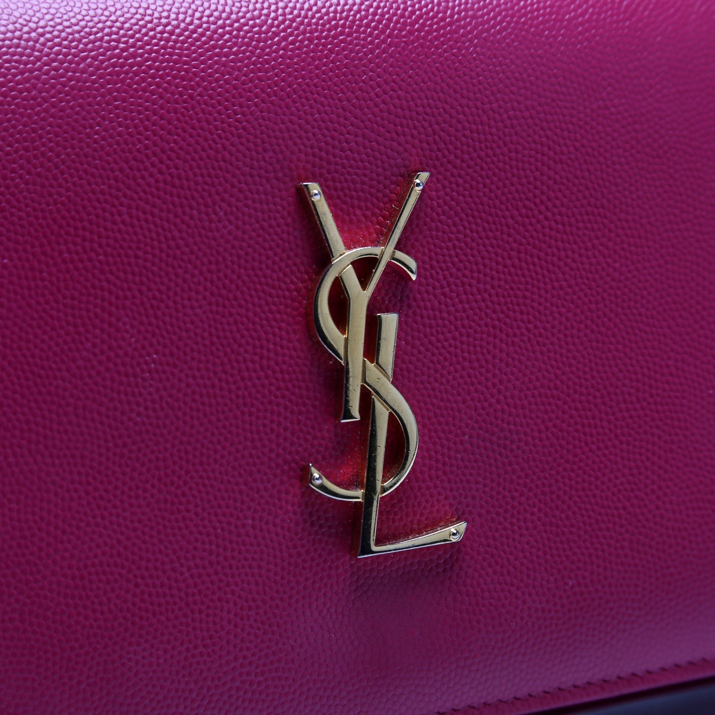Saint Laurent Kate Chain Wallet Pink Bag
