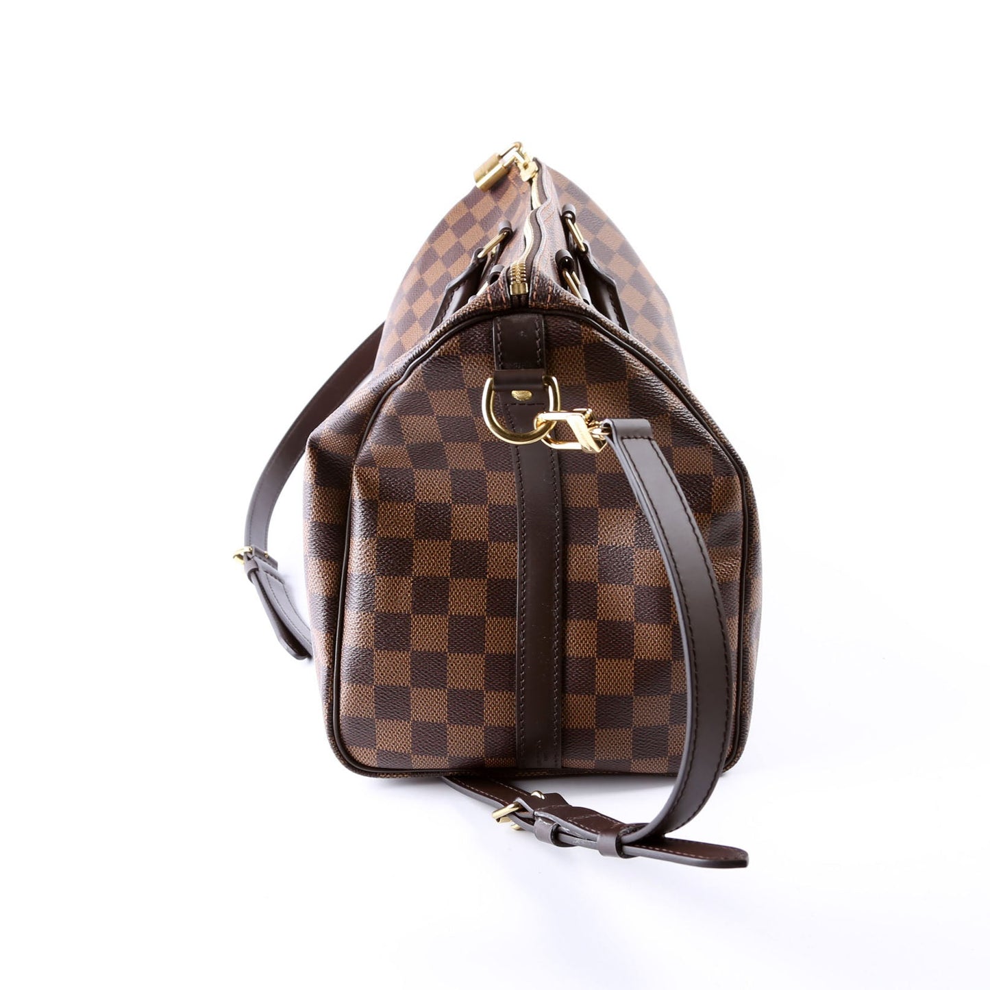 Louis Vuitton Speedy 35 with Strap Damier Ebene