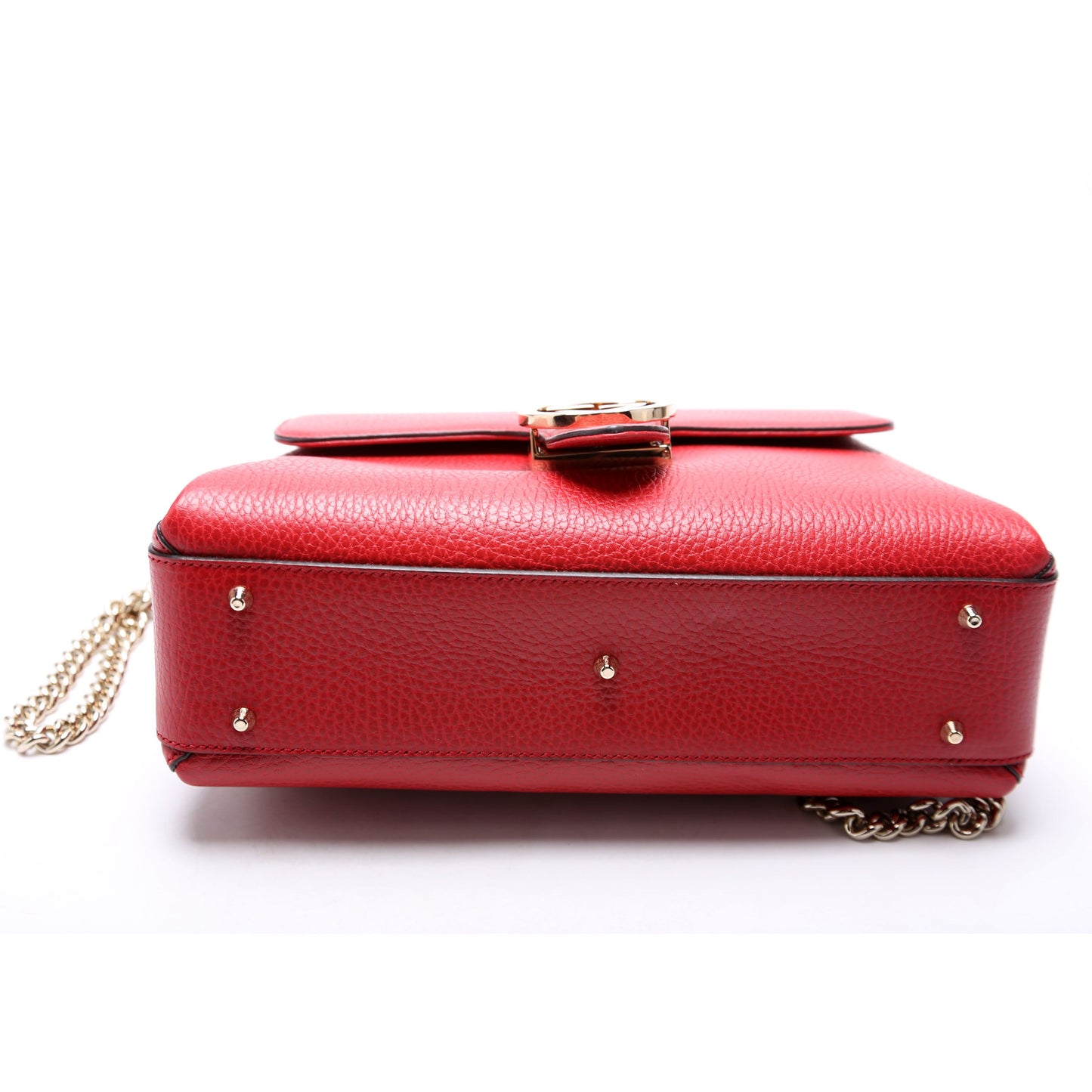 Gucci 510302 Medium Interlocking Satchel Red Bag