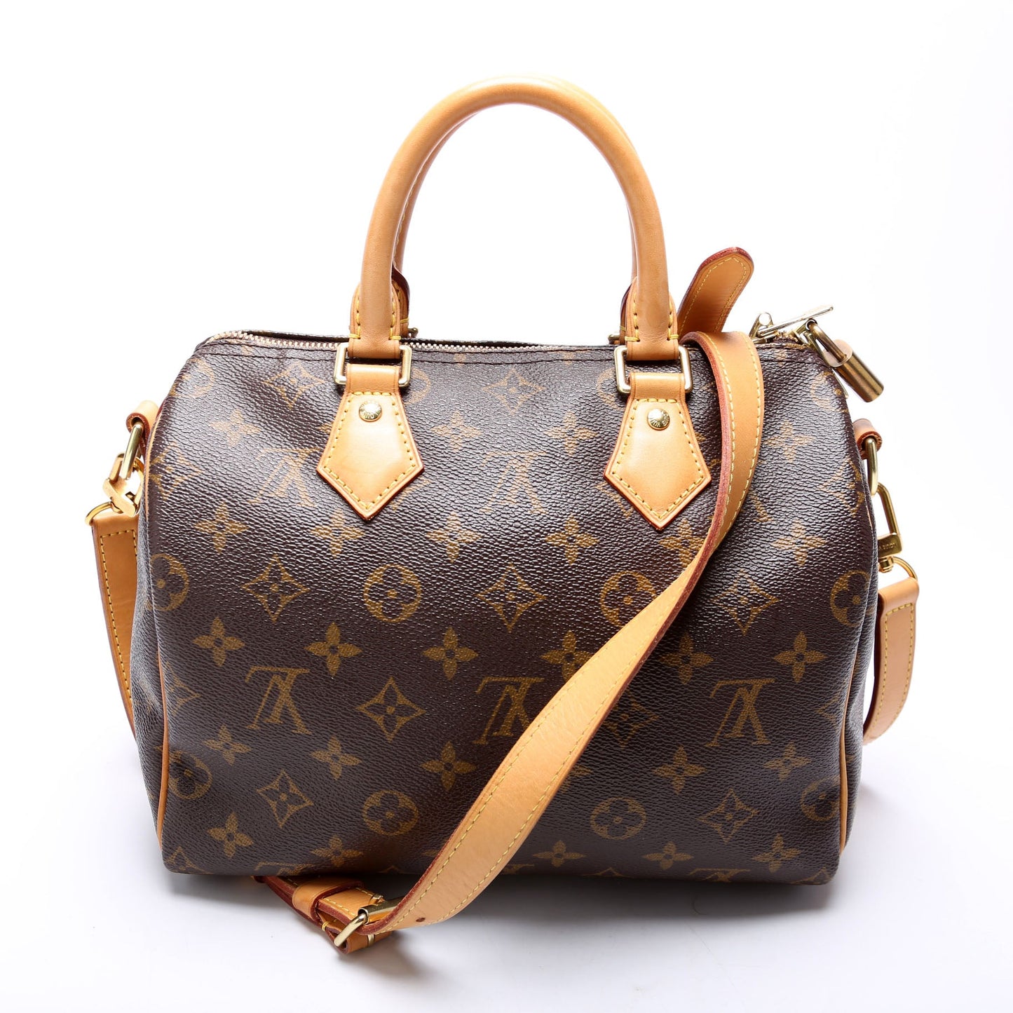 Louis Vuitton Speedy 25 W/Strap Monogram