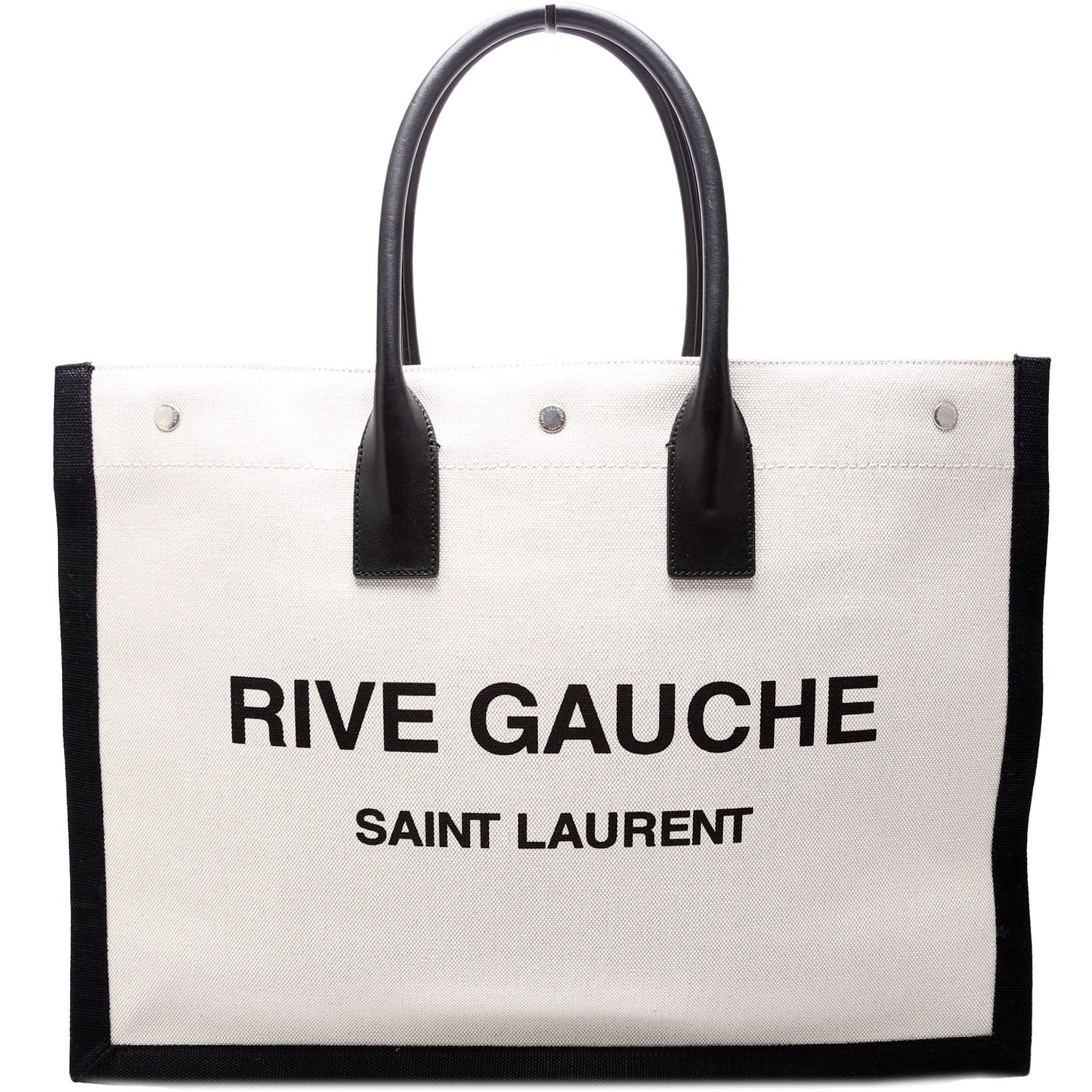 Saint Laurent Rive Gauche Tote Beige Bag