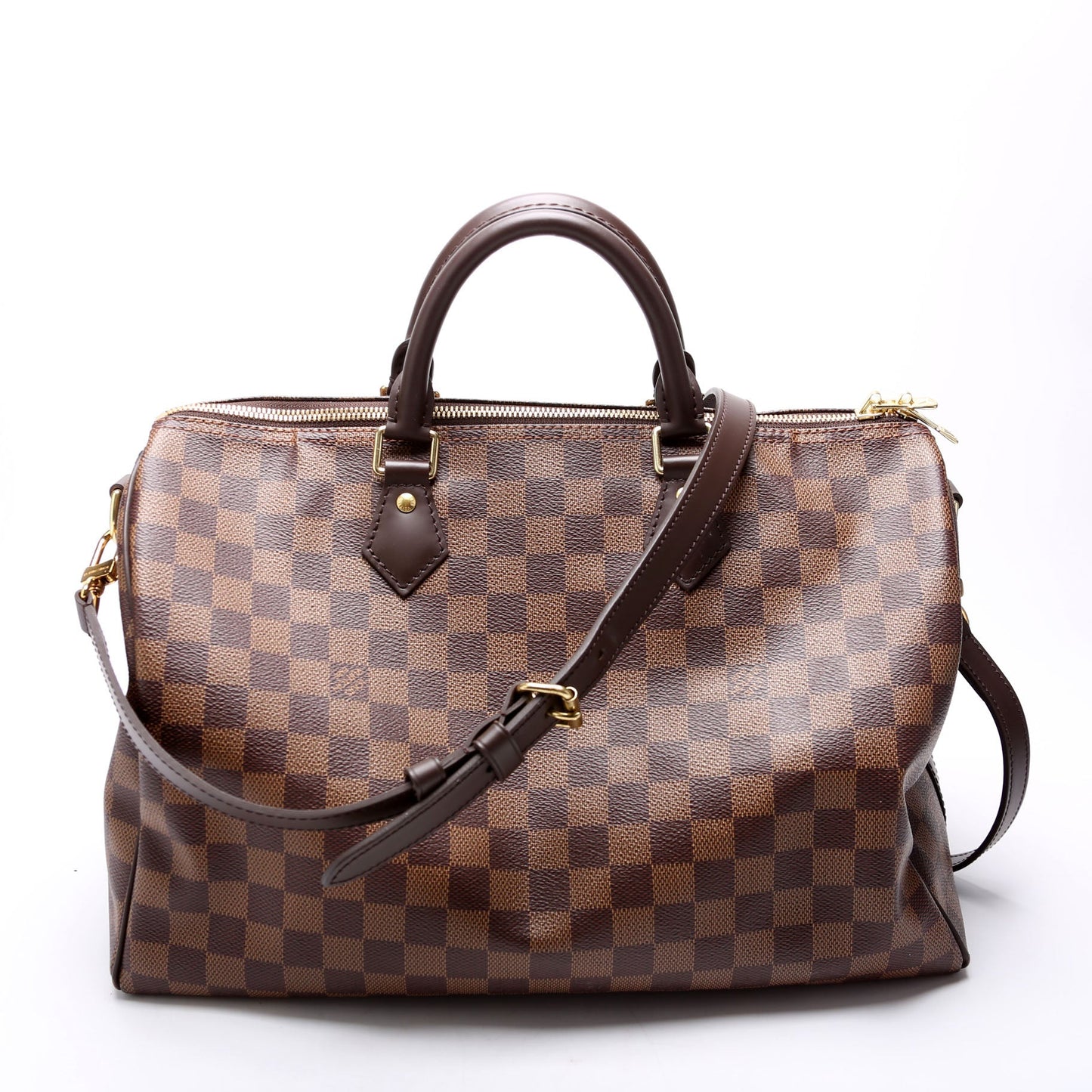 Louis Vuitton Speedy 35 Bandouliere Damier Ebene