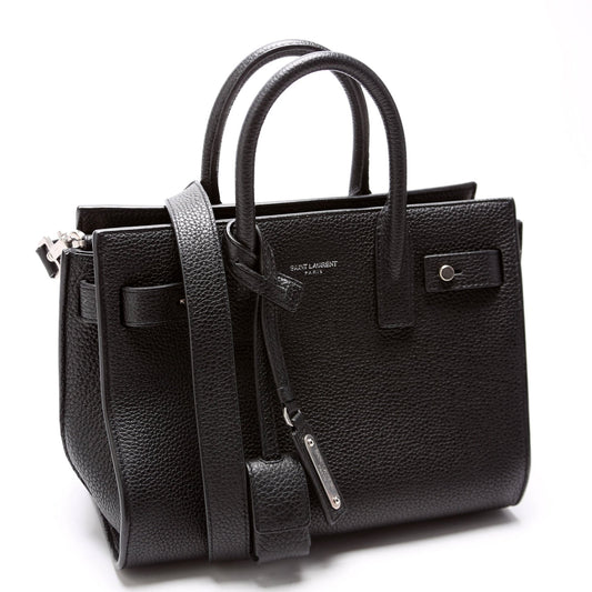 Saint Laurent Sac De Jour Baby Souple 485019 Black Bag