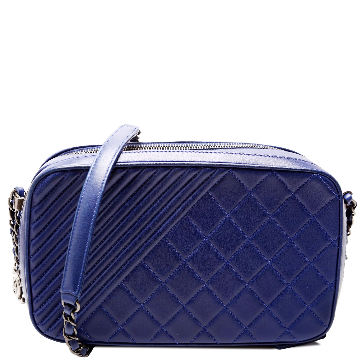 Chanel Coco Boy Small Camera Quilted Lambskin 20M Bag