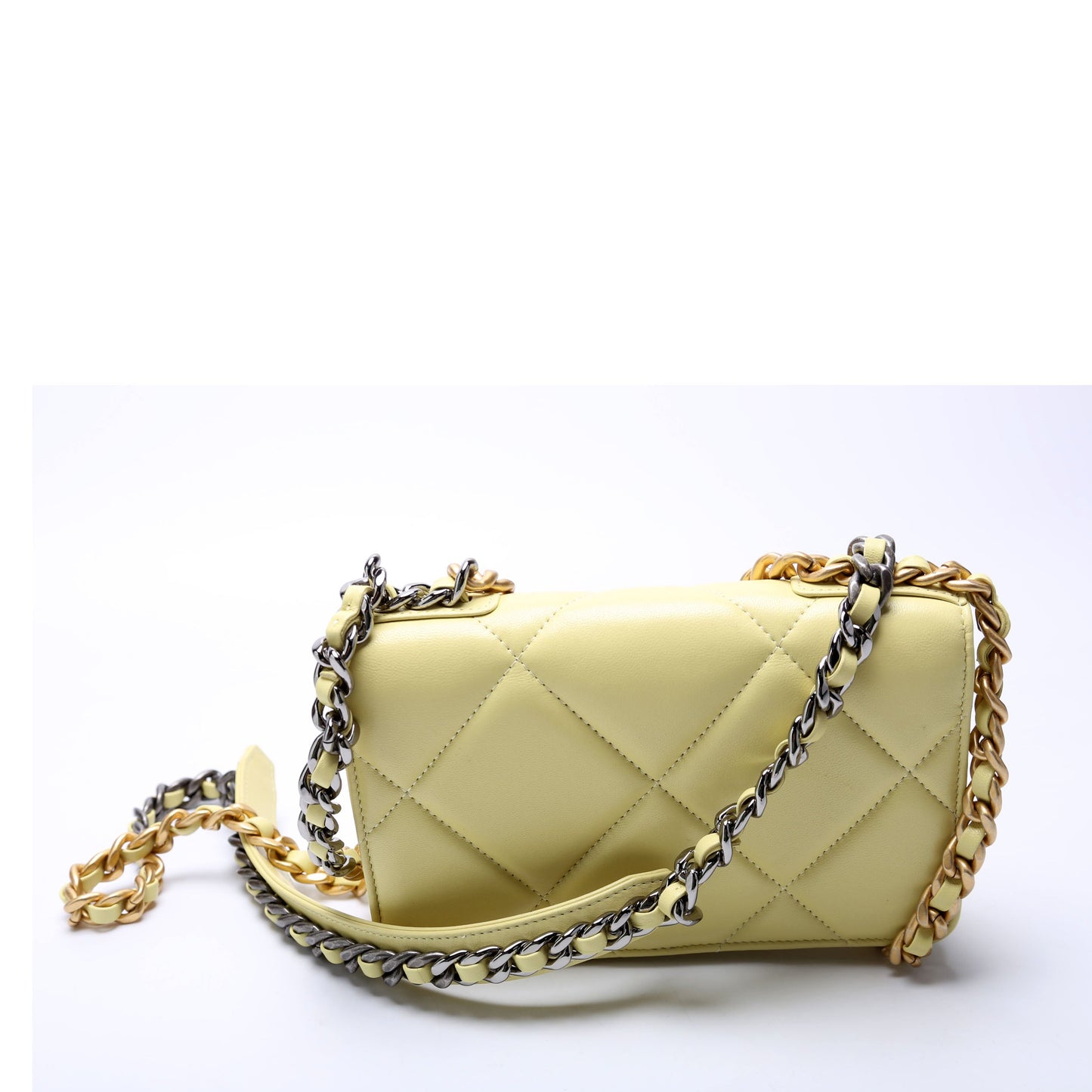 Chanel 19 Wallet On Chain Quilted Lambskin RFID Bag