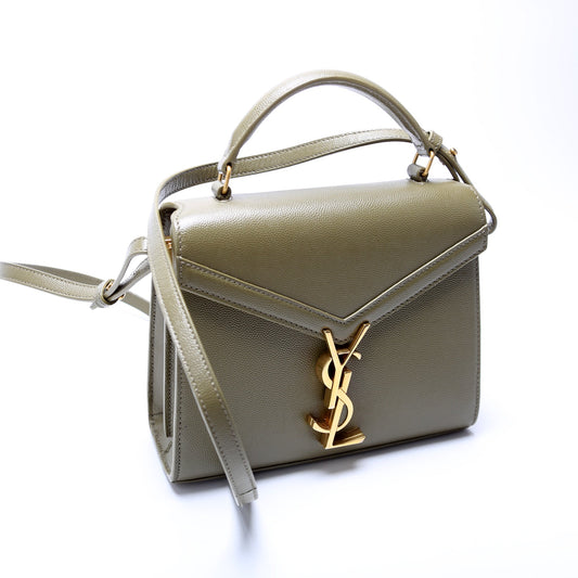 Saint Laurent 623930 Cassandra Top Handle Green Bag