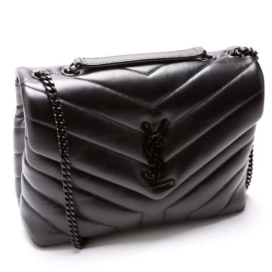 Saint Laurent LouLou Satchel Small 494699 Black Bag