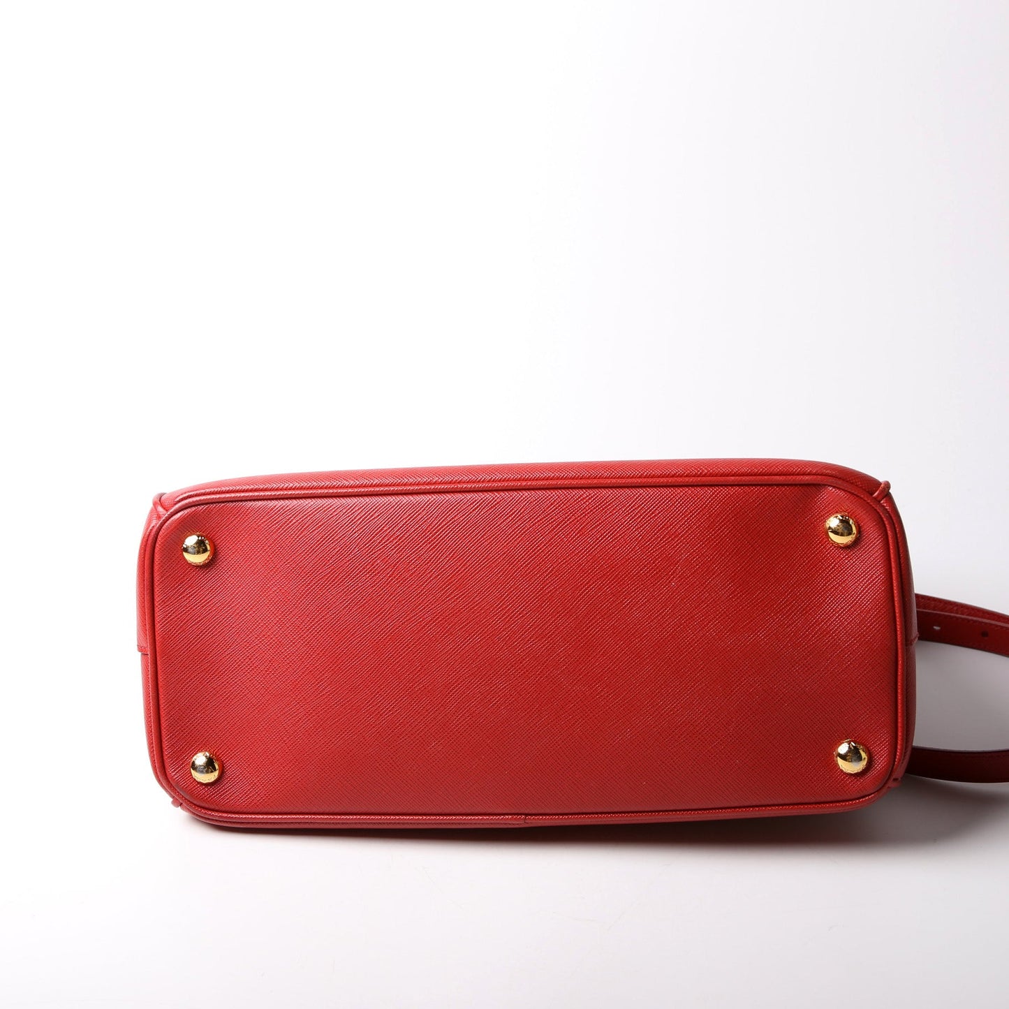 Prada Saffiano Galleria Medium Red Bag