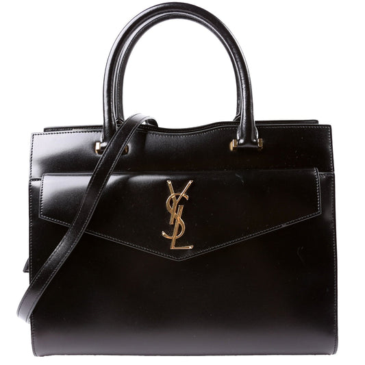 Saint Laurent Uptown Satchel Medium 557653 Black Bag