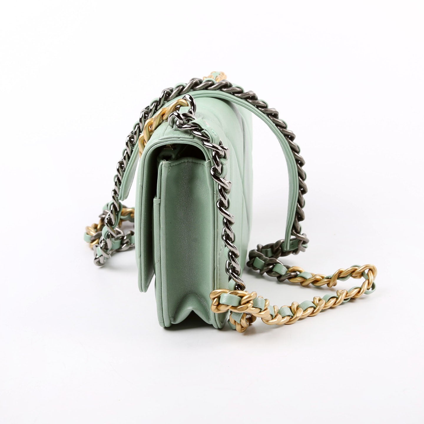 Chanel 19 WOC Quilted Lambksin RFID Bag