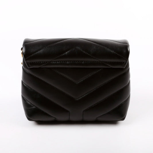 Saint Laurent Loulou Satchel Toy Crossbody 678401 Black Bag